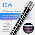 Waterproof RGB Aquarium LED Light (Wide Angle, Plant Grow, 27–57cm)