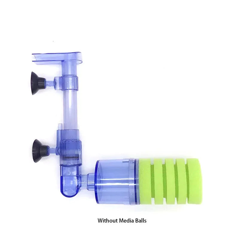 Aquarium Surface Skimmer Filter (Air Pump Driven, Oil Film Removal)