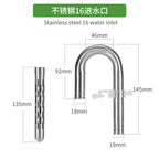 Stainless Steel Aquarium Filter Inlet & Outlet Tubes (Shrimp Safe)