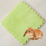 Spliceable Fleece Cage Liner Set — Washable Waterproof Bedding Mats
