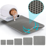 Large Waterproof Cat Litter Mat (Easy-Clean Pet Toilet Mat)
