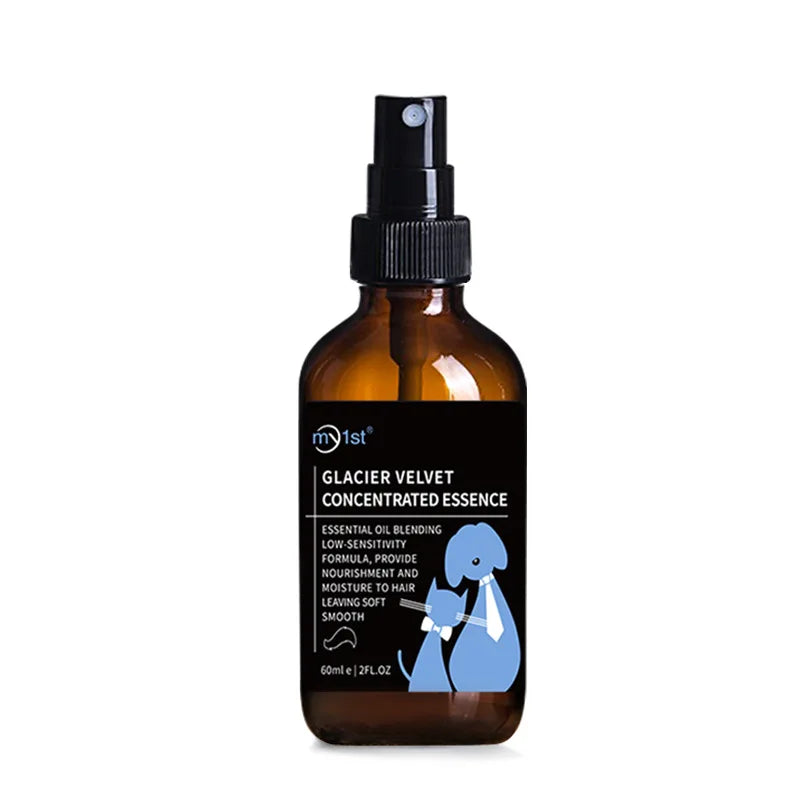 Pet Hair Care Essential Oil Spray (Detangling, Odor Removal, 60ml)