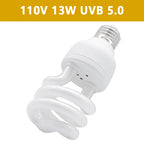 UVB 5.0/10.0 Calcium Supplement Lamp — E27 Basking Bulb, 13W/26W