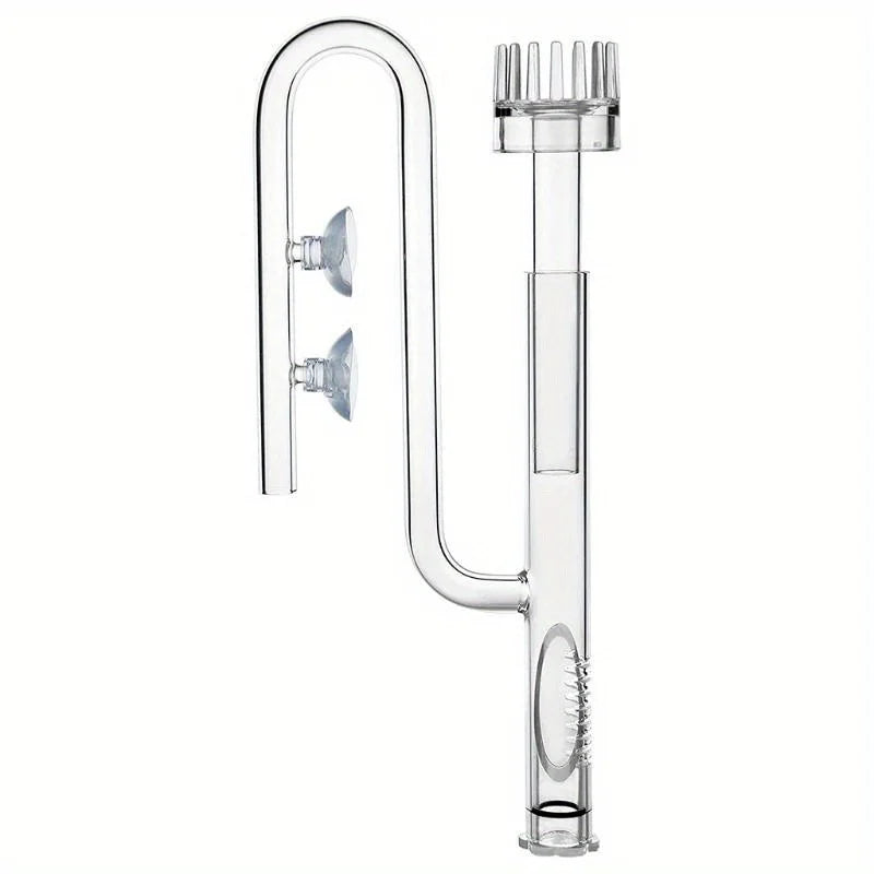 Glass Lily Pipe Inflow with Surface Skimmer (13/17mm, Planted Tank)