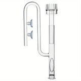 Glass Lily Pipe Inflow with Surface Skimmer (13/17mm, Planted Tank)
