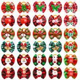 Winter Christmas Puppy Bows (10, 20 or 30 Piece Pack)