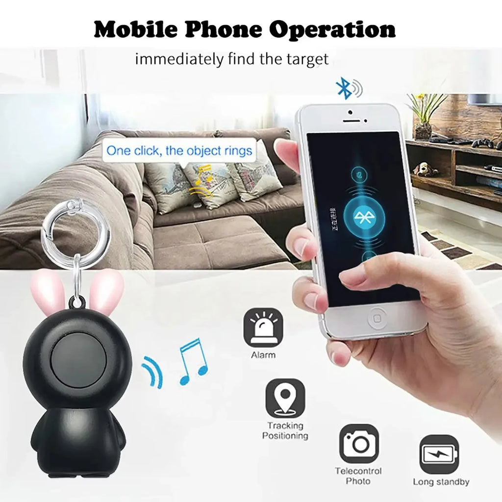 Mini Smart Bluetooth GPS Tracker - Real-Time Finder for Pets & Kids