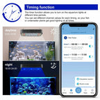 165W WiFi Smart LED Aquarium Light (3-Channel, App Control, Coral Reef)