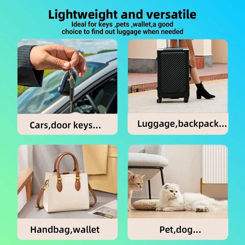 Mini Bluetooth GPS Smart Tracker for Google Find Hub - Anti-Loss for Pets & Keys