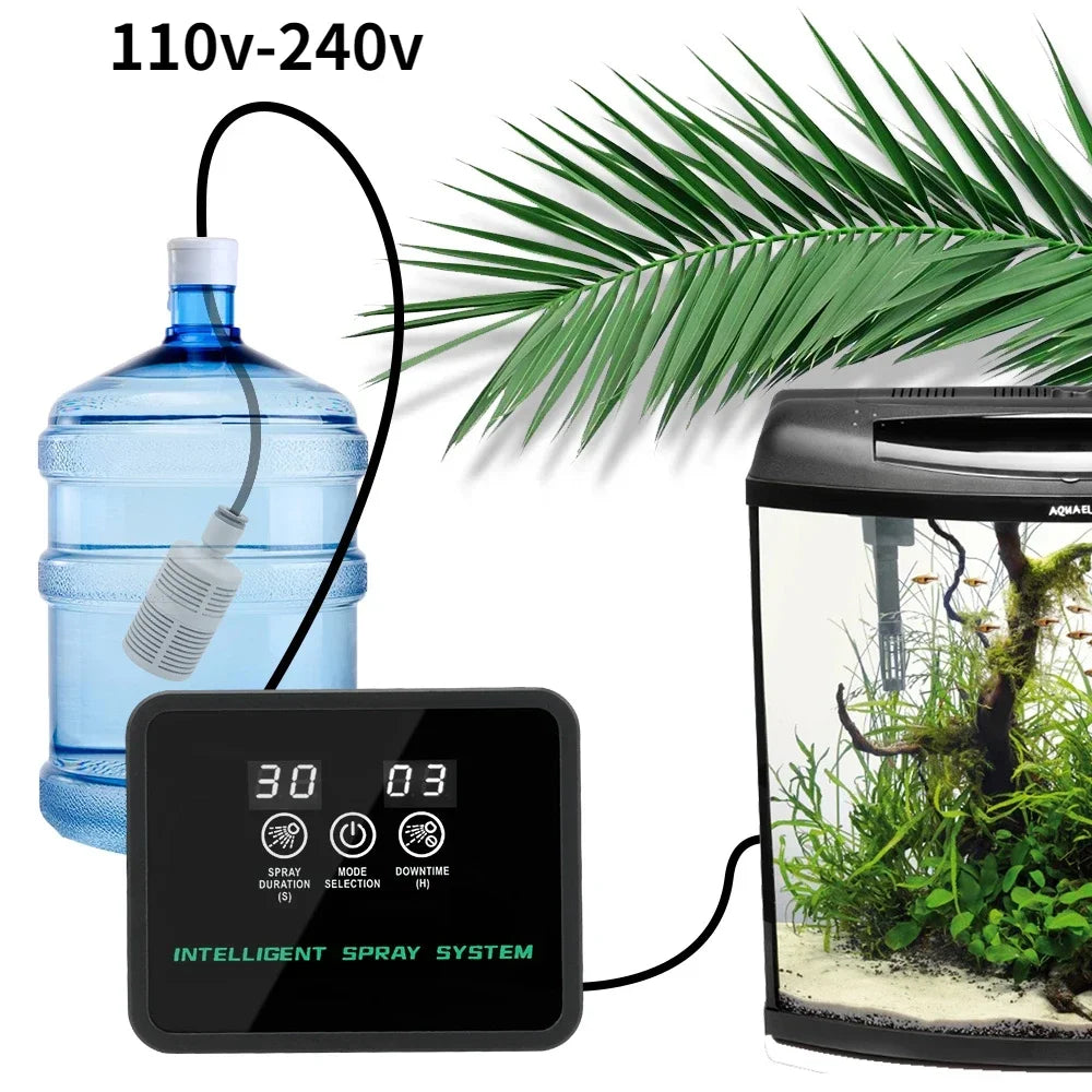 Automatic Reptile Fogger — App-Controlled Misting System with Timer