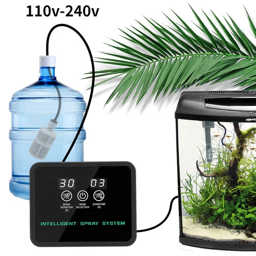 Automatic Reptile Fogger — App-Controlled Misting System with Timer