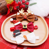 Leather Christmas Bowtie 30-Pack (Exquisite Small Pet Style)