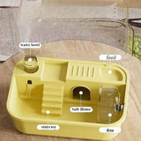 Chew-Proof Hamster Cage — Large Acrylic Habitat with Openable Top