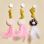 Hanging Simulation Bird & Insect Cat Toy — Self-Play Teaser Wand Toy for Kittens