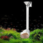 Acrylic Fish Feeder Tube (Transparent, Large-Capacity, Shrimp & Fish)