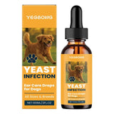 Hypoallergenic Ear Drops for Dogs — Yeast Relief, Wax Dissolving & Anti-Itch, 60ml
