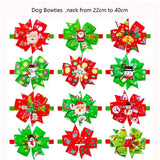 Christmas Pet Bow Tie Bandana 50-Pack (Dog & Cat Accessory)