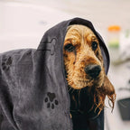 Microfiber Quick-Dry Pet Towel — Absorbent for Medium Dogs