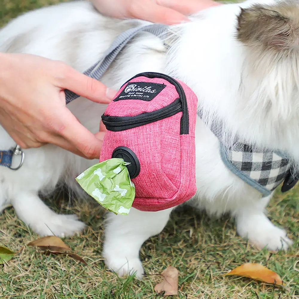 Multifunction Dog Training & Treat Bag (Poop Bag Holder, Outdoor)