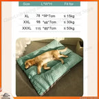 Corduroy Orthopedic Dog Bed for Large Dogs