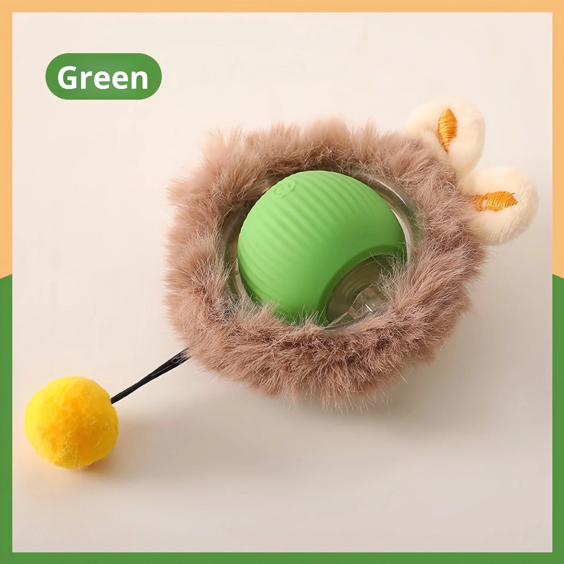 Auto Bouncing Ball Cat Toy — Rechargeable, Motion-Activated, 3 Modes