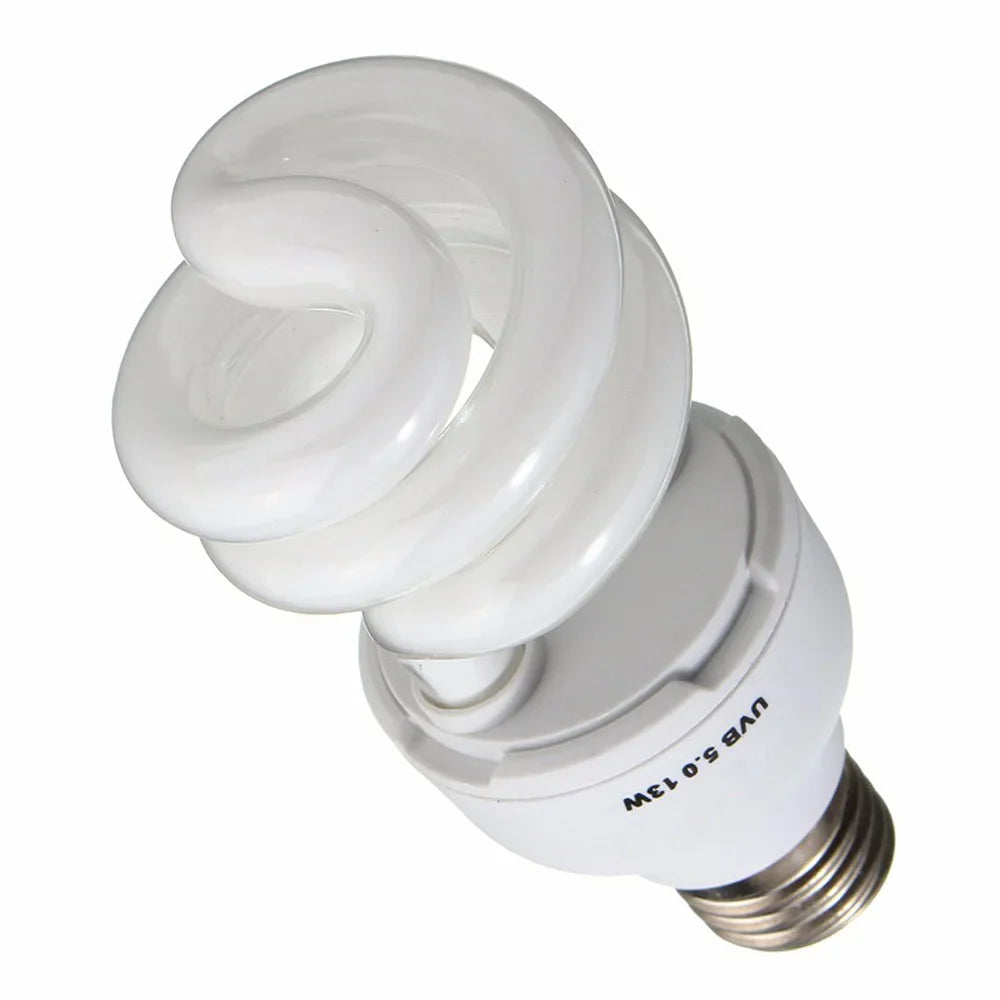 UVB 5.0/10.0 Reptile Calcium Lamp Bulbs — 10-Pack, E27, 13W/26W