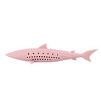 Silicone Shark Catnip Chew Toy — Mint-Infused Bite Stick