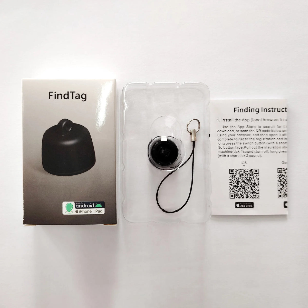 FindTag Mini GPS Tracker for Birds & Small Pets - AirTag Alternative