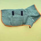 Nanofiber Dog Bathrobe — Full-Body Wrap, Absorbent & Quick-Dry