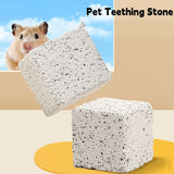 Natural Mineral Chew Stone — Volcanic Rock Molars for Small Pets