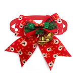 Christmas Dog Bowtie 50-Pack (Snowman & Tree Designs)
