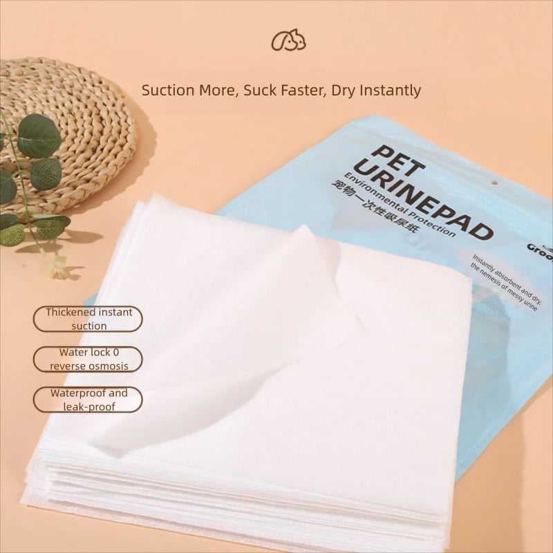 Disposable Pet Urine Pads — High-Absorbency Quick-Dry Cleanup Sheets
