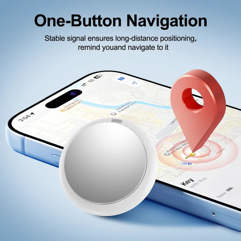 Apple Find My Bluetooth Tracker 2-Pack for Pets, Keys, Bags & Luggage (iOS)
