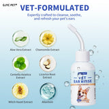 GJYC Pet Ear Cleaner Drops — Soft-Tip Wax Remover, 60ml