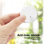 Round Mini Bluetooth 5.0 GPS Smart Tracker for Pets, Kids & Wallets
