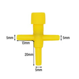 Aquarium Air Flow Control Valves for 5mm Tubing 10/20 Pack