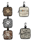Mini Dog Treat Pouch (Lightweight, Hook Clip, Zipper Closure)