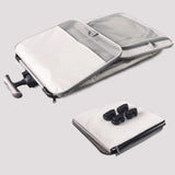 Pet Stroller Suitcase Telescopic Handle Pet Carriage Mesh Panels Animal Transport Cart Top Opening Ventilated for Outdoor Travel