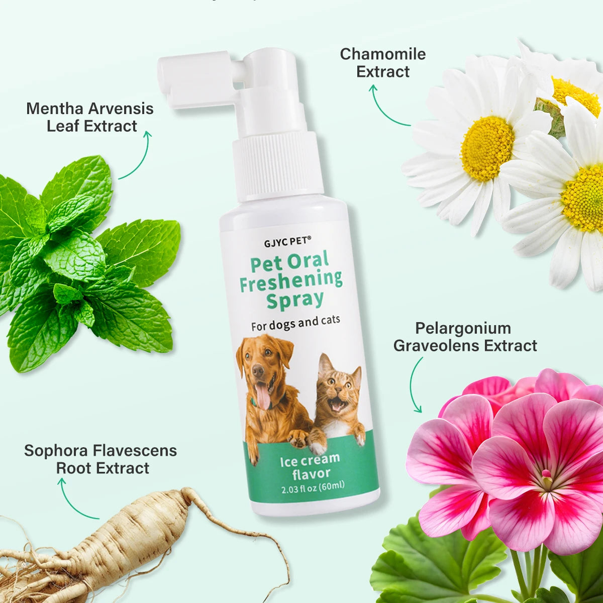 Plant-Based Fresh Breath Spray — No-Brush Tartar & Plaque Remover