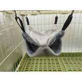 Plush Hanging Hammock — Double-Layer Warm Bed for Small Pets
