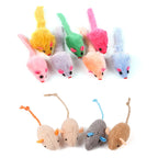 Sisal Mouse Ball Cat Toy Set — Wear-Resistant Claw & Teeth Toy