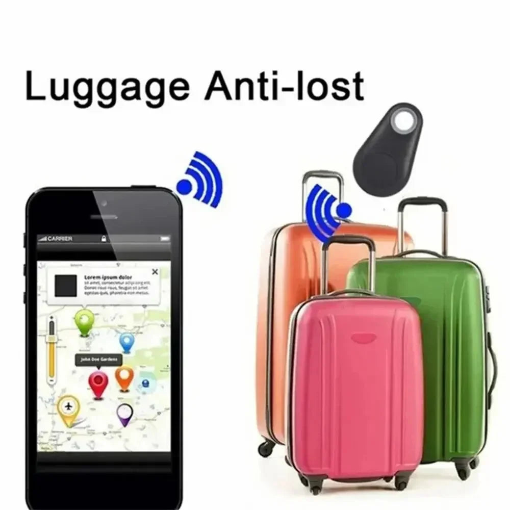 Bluetooth Smart Tag Keychain Tracker - Anti-Loss Finder for Pets & Keys