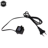 Compact Submersible Filter Pump (1.1M Cord, AC 220V, 3W, Fish Tank)