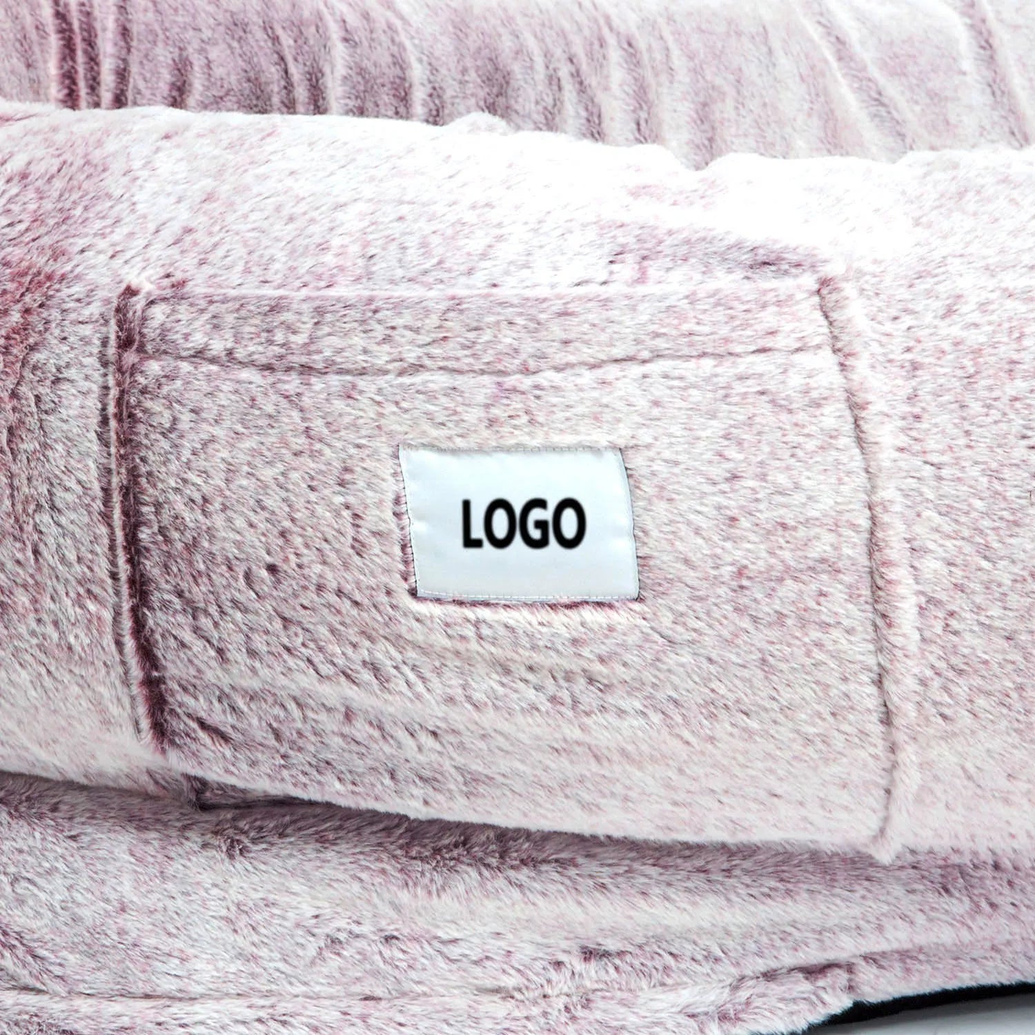 Giant Human-Size Fluffy Memory Foam Dog Bed