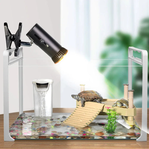 3W UVA/UVB LED Reptile Basking Bulb — Dual-Cooling E27 Sunlight Lamp