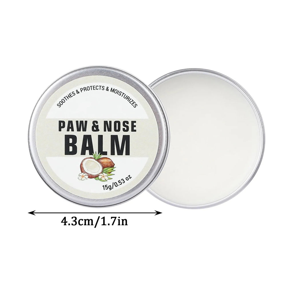 Natural Nose & Paw Balm for Dogs & Cats — Moisturizing, Licking-Safe Formula
