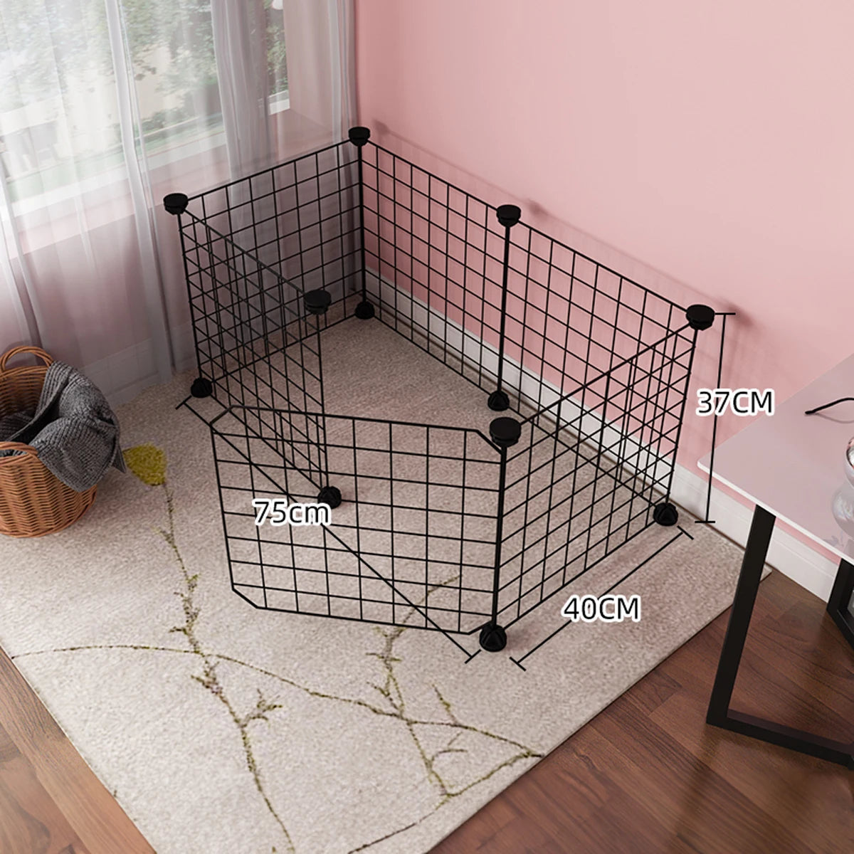 Wire Mesh Pet Cage & Barrier System