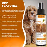 Pet Hair Smoothing Spray — Moisturizing Fur Shine & Softness