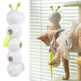 Motion-Activated Pop-Up Caterpillar Toy — Surprise Ambush Cat Teaser