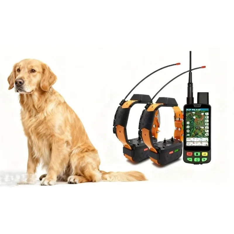 Professional Hunting Dog GPS Tracker with Real-Time Compass & 20-Collar Sync
